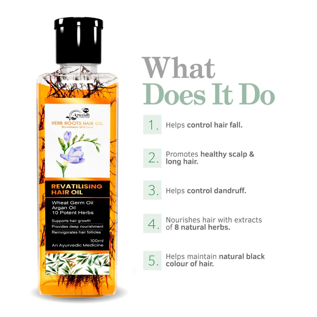 Herb Roots Hair Oil